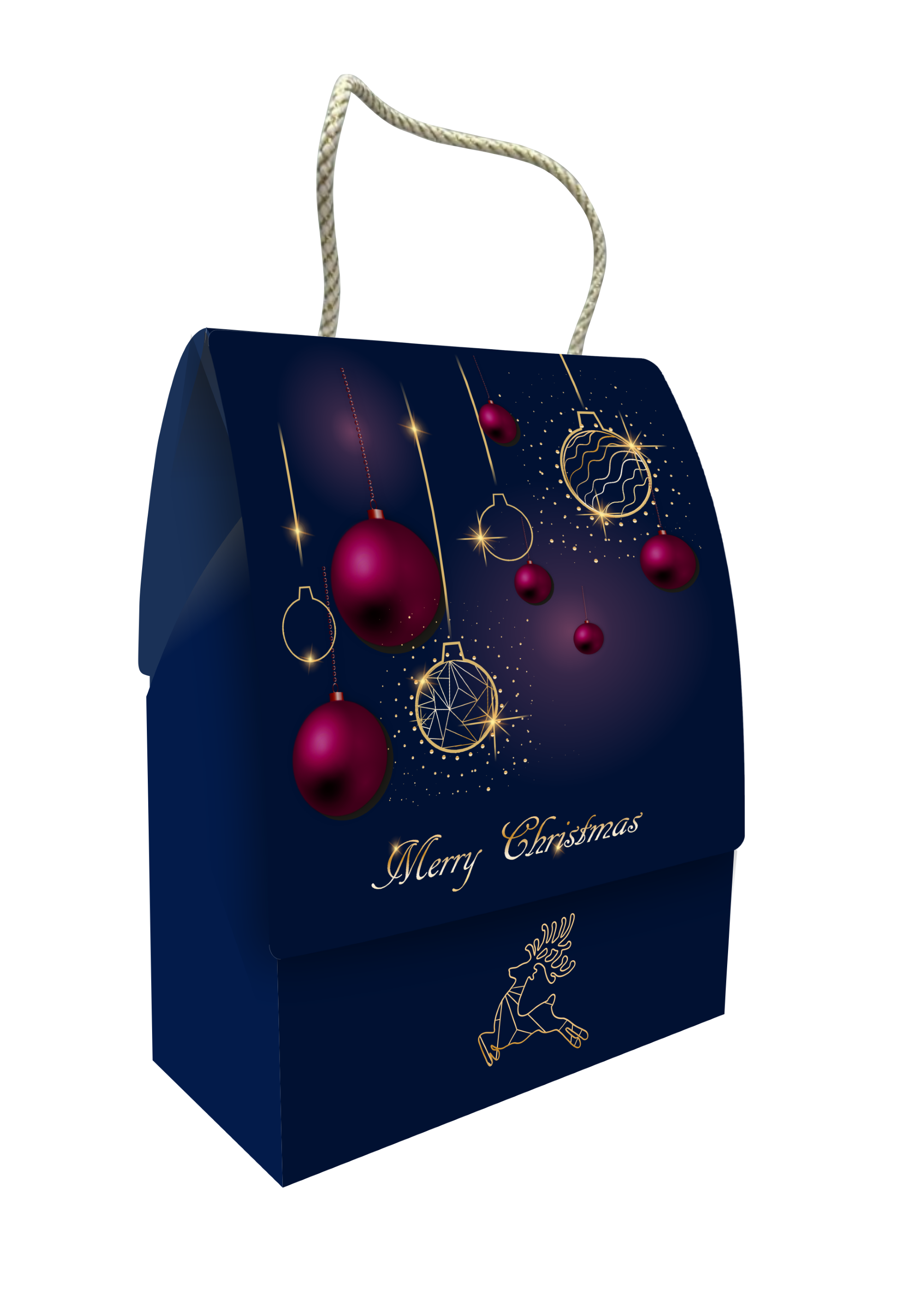 Новорічний подарунок NEW 2026 " Золоті кульки" 800 грам ТМ Майстерня подарунків